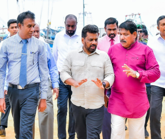 The third phase of the development of the Jaffna Mayliddi Fishery Harbour begins under the patronage of the President
