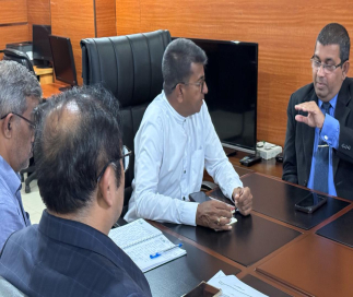 A discussion on expanding fish exports from Sri Lanka to South Korea and employment opportunities.