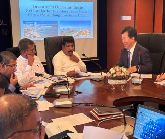 Special Discussion on Investment Opportunities in the Fisheries Sector in Sri Lanka with a Delegation from Shandong Province, China.