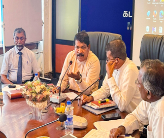 Special Discussion Chaired by Minister Ramalingam Chandraseker with 25 District Coordinators of the Fisheries Ministry
