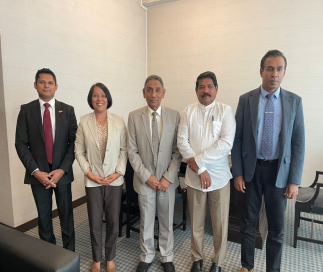 இலங்கை - மாலைதீவு கடற்றொழில் ஒத்துழைப்பு வலுப்படுத்தப்படுகிறது: மாலைதீவு ஜனாதிபதியின் வருகை மற்றும் கடற்றொழில் துறையின் புதிய முதலீடுகள் குறித்து அமைச்சர் இராமலிங்கம் சந்திரசேகர் மற்றும் மாலைதீவு உயர்ஸ்தானிகர் இடையில் கலந்துரையாடல்