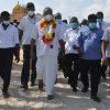 Current Minister - Commencement of the second phase of construction of the Myliddy Fishery Harbour in Jaffna