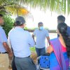 Current Minister - Observing of Crab Cultivation Farm in Mannar District