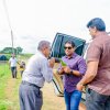 Current Minister - Observing the Fish Breeding Center at Dambulla Aquaculture Development Authority 01-10-2020