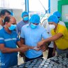 Observing the "Happy Cook" canned fish factory in Galle