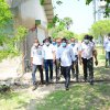 Current Minister - Observing of the NARA research center at Kalpitiya