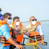 Current Minister - Observing of Valaipadu sea cucumber Export Village