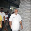 Current Minister - Minister Douglas Devananda observing the Fish feed manufacturing plant